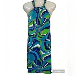 NWOT Trina Turk print dress sz  XS